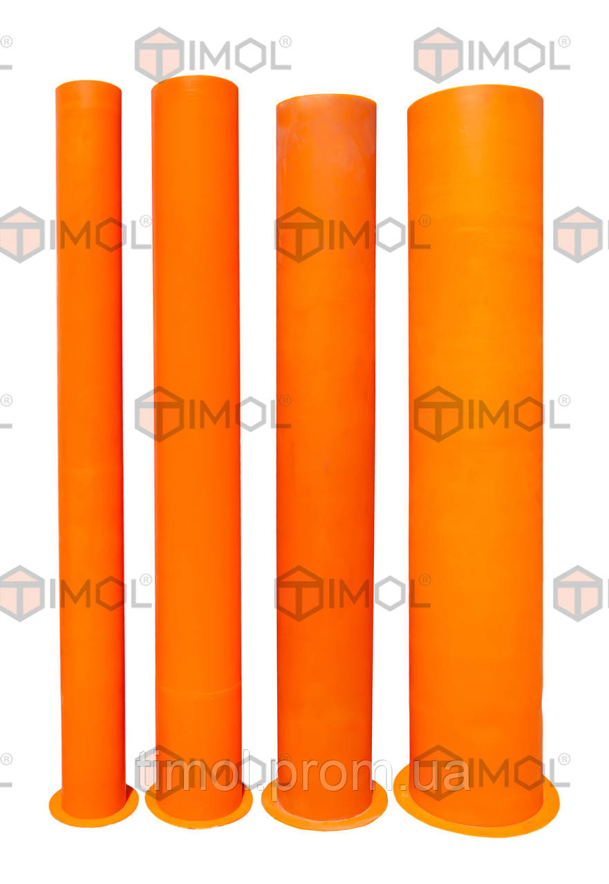 Вставки полиуретановые в самотечные трубы (самотеки полиуретановые) d-300 мм, l-2000 мм - фото 1 - id-p95910913