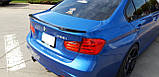 Спойлер-стиль М4 на седан БМВ F30, фото 7