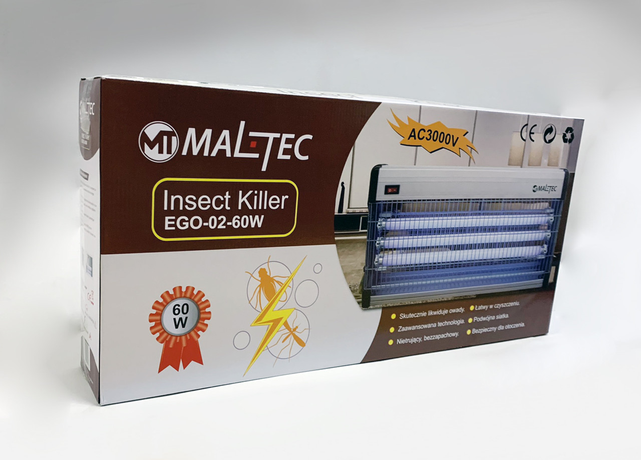 Знищувач комах промисловий Maltec EGO-02-60W 200м2