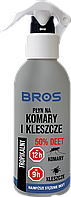 Засіб проти комарів кліщів і мошок Bros 130 мл.