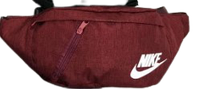 Бананка Nike Сумка, на плече, поясная сумка бананка nike Вишнёвая