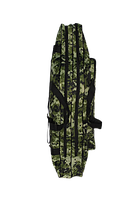 Рыболовный чехол для удочек 110см Boyaby Чехол для спиннингов удилищ пиксельный зеленый на 2 секции