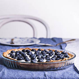 Форма для випекання кругла Pyrex Flan dish 300мм скляна для духовки