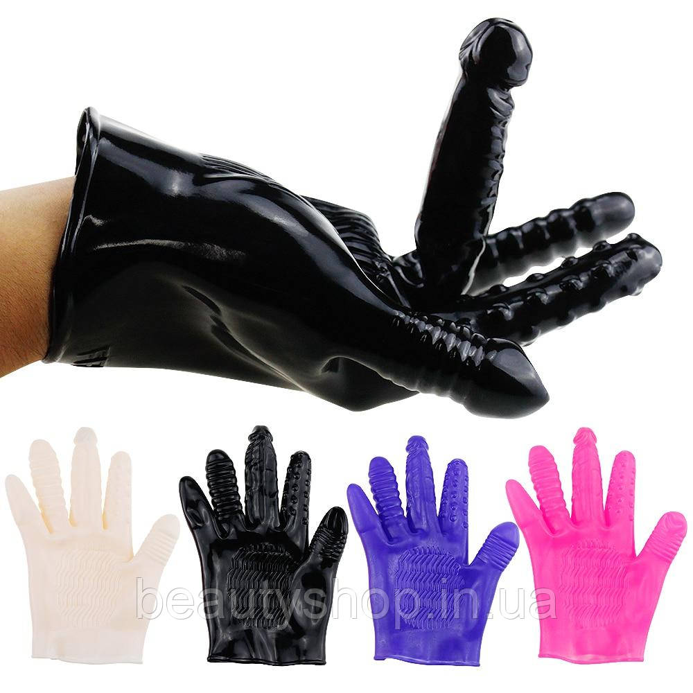Секс-рукавички Plam, фалоїмітатор, мастурбація, еротичні іграшки для пар, стимулятор вагіни, самовтомлювальна, фото 1
