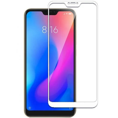 Захисне скло Optima 3D Xiaomi Redmi 6 Pro, Mi A2 Lite White