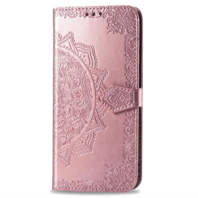 Чехол Vintage для Samsung Galaxy A52 / A525F книжка с визитницей розовый - фото 1 - id-p1468737357