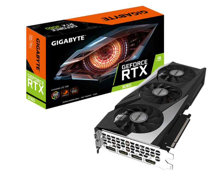 GIGABYTE GeForce RTX 3060 GAMING OC 12G rev. 2.0 (GV-N3060GAMING OC-12GD rev. 2.0)