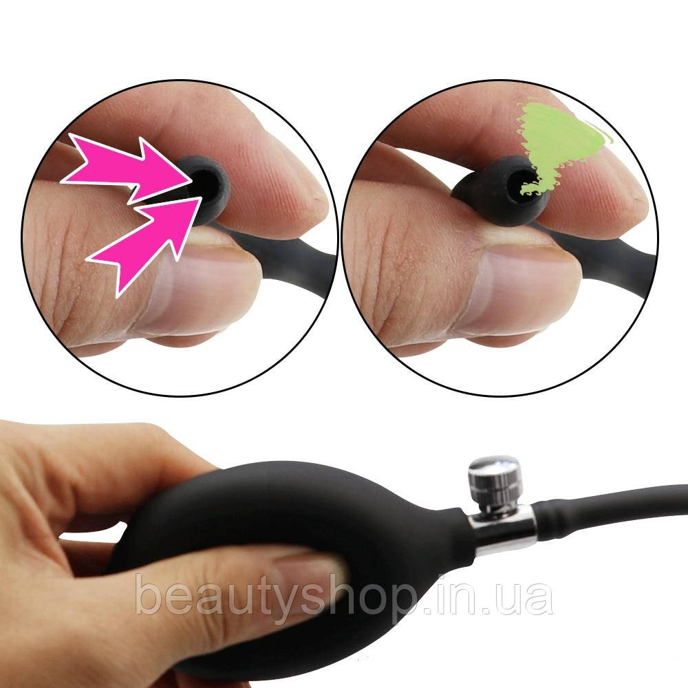 Надувна пробка для пеніса – уретральний катетер, стимуляція