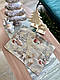 Новогодняя салфетка на стол гобеленовая 34*44 см Лесные гости, фото 3