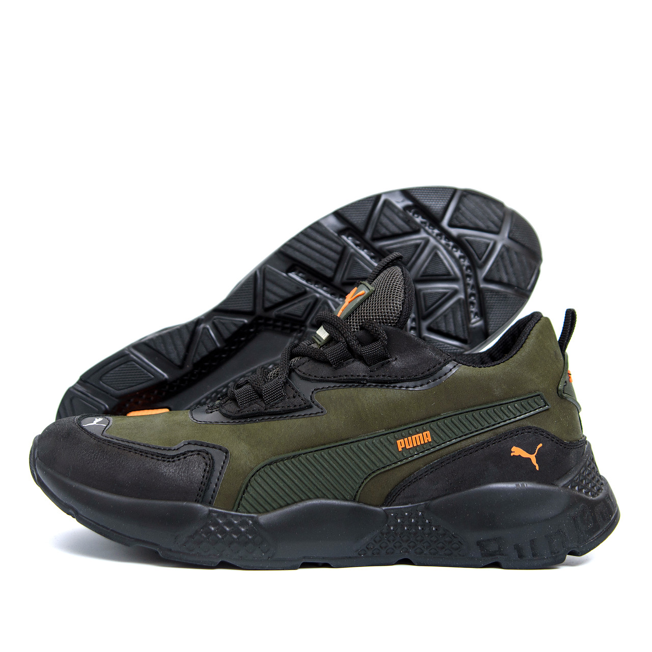 Чоловічі шкіряні кросівки Pm ST RUNNER, фото 1