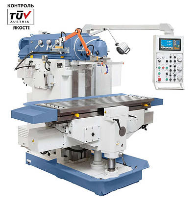 Variomill FU 2000 E Servo ШИРОКОКУНІВЕРСАЛЬНИЙ ФРЕЗЕРНИЙ ВЕРСТАТ З СЕРВОПРИВОДОМ Bernardo, фото 1