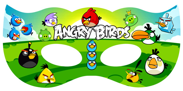 "Энгри Бердз" - Маски, фото 1