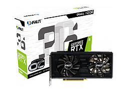Відеокарта Palit GeForce RTX 3060 DUAL OC 12GB GDDR6 LHR