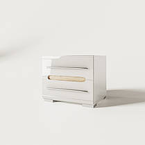 Спальня Б'янко білий глянець/дуб сонома, фото 4