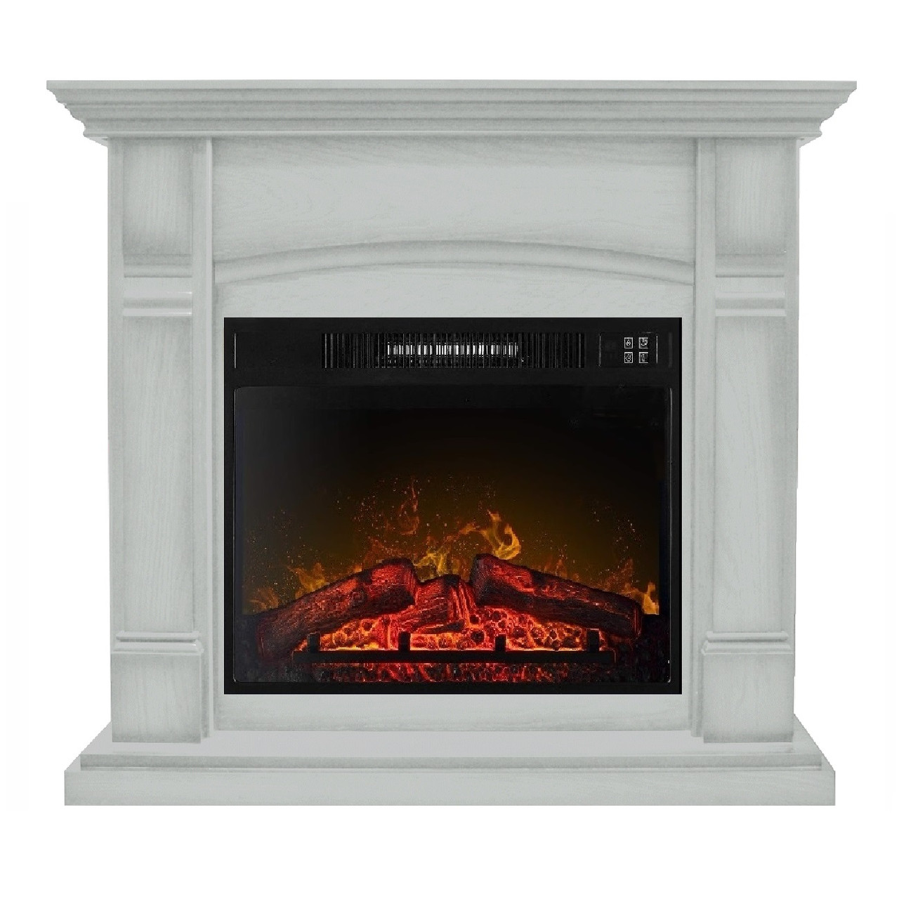 Камінокомплект ArtiFlame MANCHESTER AF23S БІЛИЙ ДУБ зі звуком