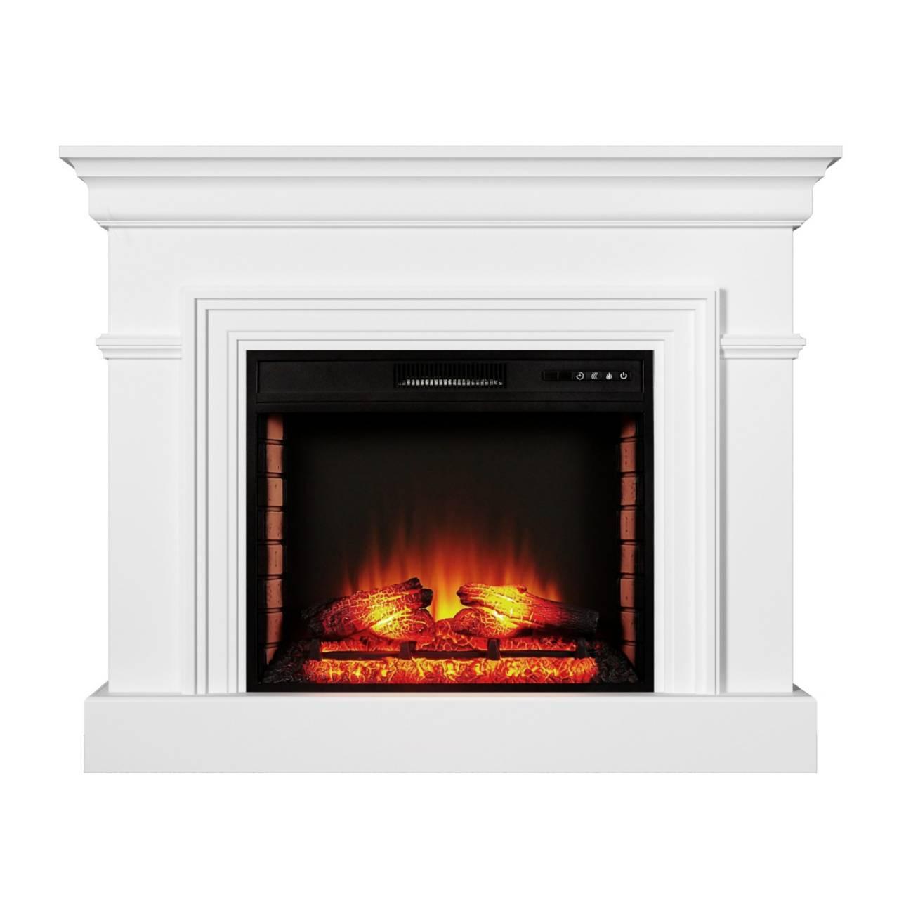 Камінокомплект ArtiFlame SENATOR AF28S БІЛИЙ Б'ЯНКО зі звуком, фото 1