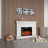 Камінокомплект ArtiFlame DEMURE AF23 БІЛИЙ Б'ЯНКО, фото 3