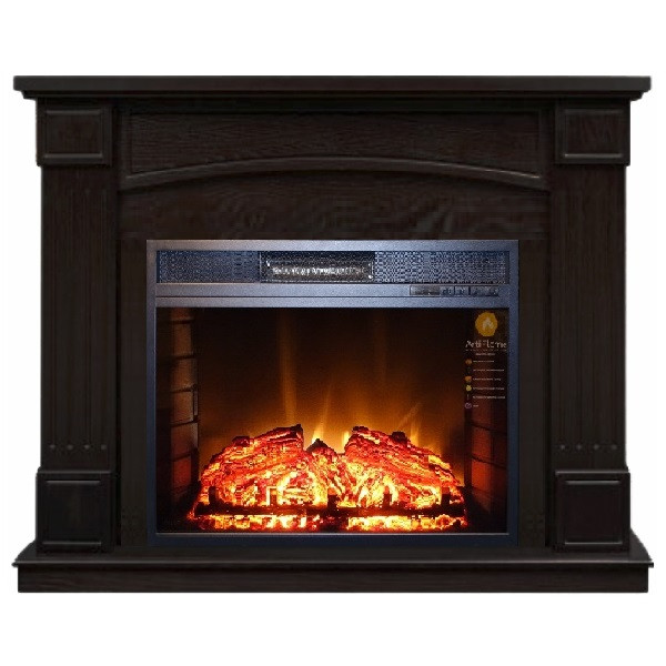 Камінокомплект ArtiFlame BOSTON AF28S ТЕМНИЙ ОРЕХ зі звуком