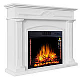 Камінокомплект ArtiFlame DECEMBER AF28S БІЛИЙ Б'ЯНКО зі звуком, фото 2