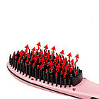 Гребінець-випрямляч для волосся Fast Hair Straightener/Електрична Щітка-випрямляч з турмаліновим покриттям, фото 3