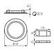 Світильник типу downlight (спрямованого світла) TIBERI LED SMD 36W-O, фото 4