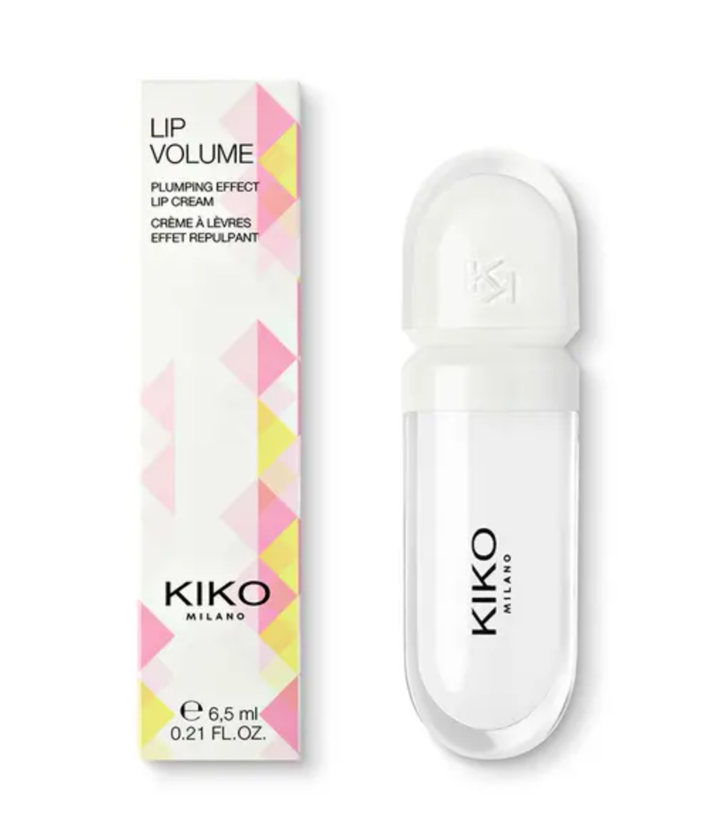 Бальзам для губ з ефектом об'єму Kiko Milano Lip Volume (02 Transparent)