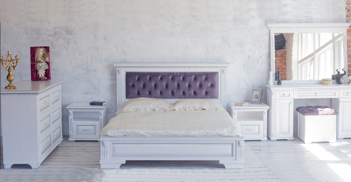 Меблі для спальні в класичному стилі з масиву дерева Симона РКБ-Меблі, колір на вибір