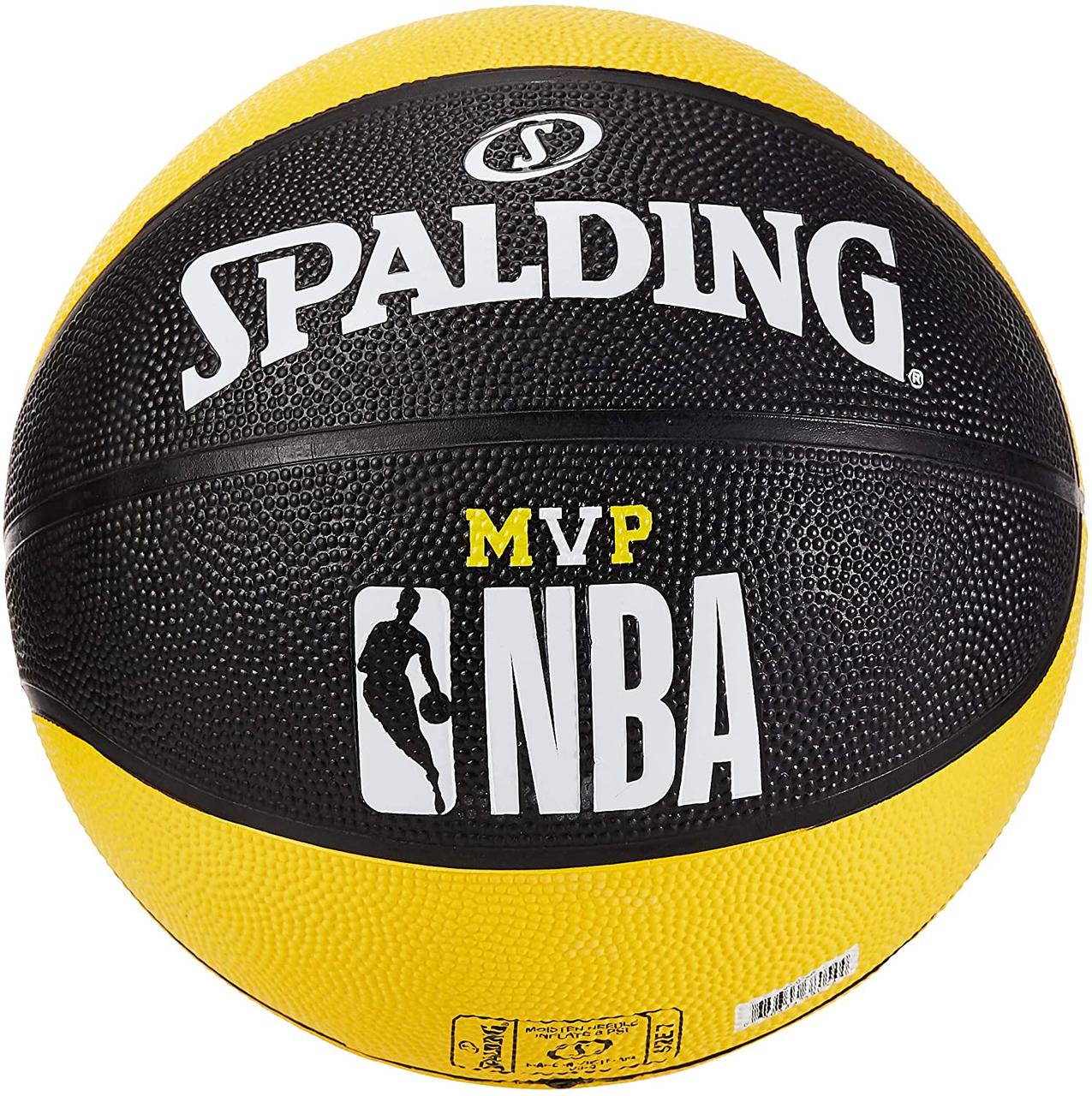 М'яч баскетбольний Spalding NBA Mvp Color All Surface Outdoor розмір 7 гумовий (83832Z)