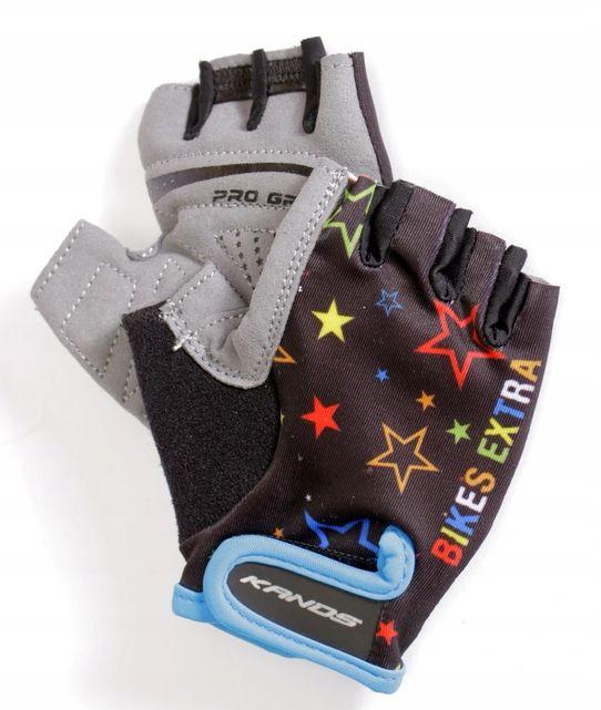 Велорукавиці дитячі Kands AL-1561 сірий / синій (AL05-1561) — M, фото 1