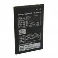 Аккумулятор (батарея) для Lenovo BL203 A369, A269, A278T, A300, A308, A316, A318, A369i, A66 1500 mAh Оригинал