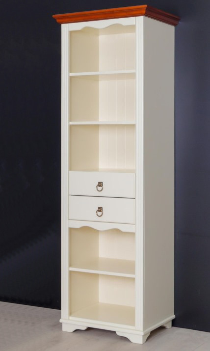 Стелаж дерев'яний в класичному стилі  модель ПР-15 Прованс РКБ-Меблі, колір на вибір