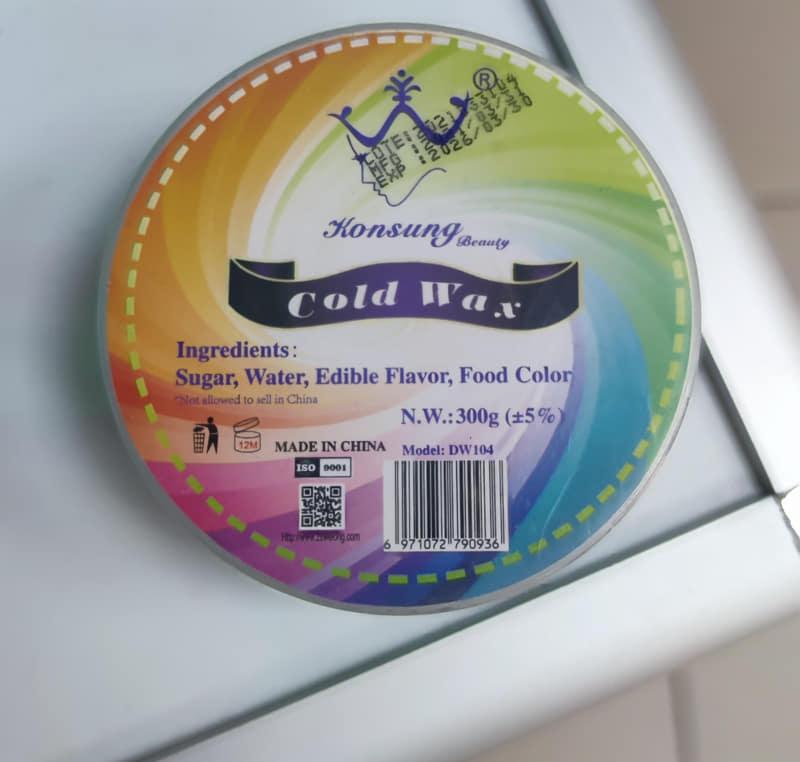 Воск DW104 для холодної депіляції в тубі, 300 г