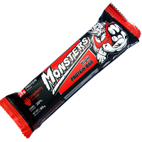 Протеиновый батончик - Excellent Nutrition Monsters High Protein Bar / 80 g Полуниця