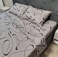 Двоспальна постільна білизна Бязь Gold Розмір 180х215 Якісна постільна білизна