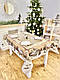 Скатертина новорічна гобеленова Карпатська ніч, фото 4