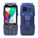 Мобільний телефон Land rover S999 blue 3 сім 10000 mAh 3.5", фото 3