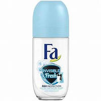 Fa Кульковий дезодорант Invisible Fresh з ароматом конвалії, 48 год, 50 мл