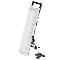 Ліхтар 6860R, 60 LED, вбудований акумулятор, ЗП 220 V
