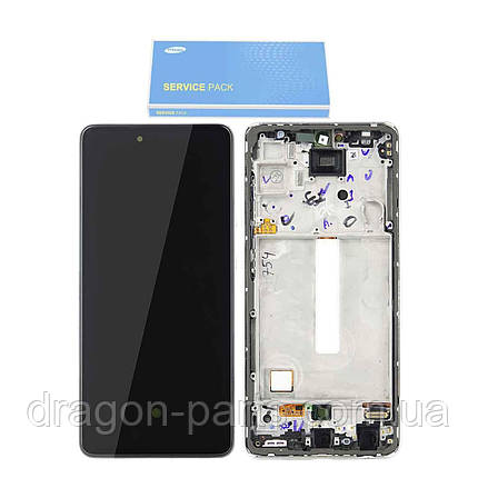 Дисплей Samsung A525 Galaxy A52 з сенсором Білий White оригінал, GH82-25524D, фото 2