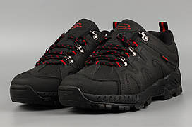 Кросівки зимові чоловічі чорні Bona 851G-6 Бона утеплені з хутром Розміри 41 42 44 45 46