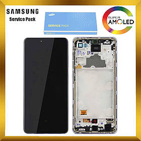 Дисплей Samsung A725 Galaxy A72 з сенсором Фіолетовий Violet оригінал, GH82-25460C