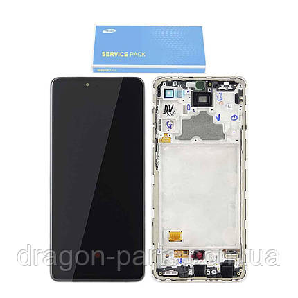 Дисплей Samsung A725 Galaxy A72 з сенсором Білий White оригінал, GH82-25460D, фото 2