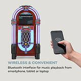 Музичний автомат Graceland Touch + мікрофон Ретро стиль Німеччина, фото 4