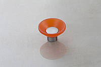 Мебельная ручка Poliplast РП-11 резиновая оранжевая