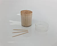 Зубочистка деревянная бамбуковая(500 шт)в мягкой упаковке(1 пач)