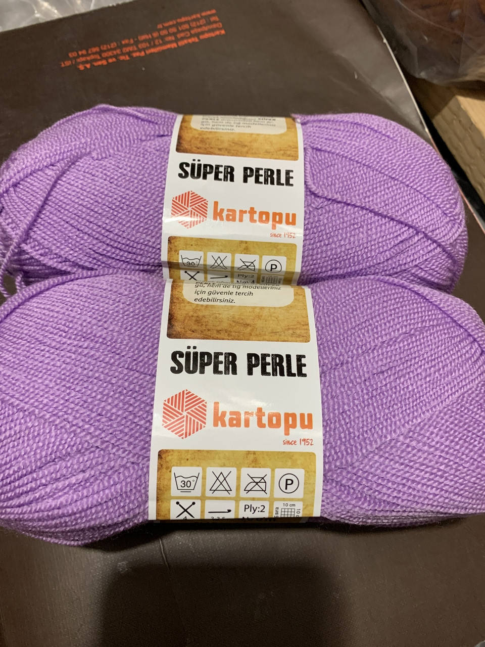 

Турецкая Пряжа Kartopu Super Perle 100% акрил