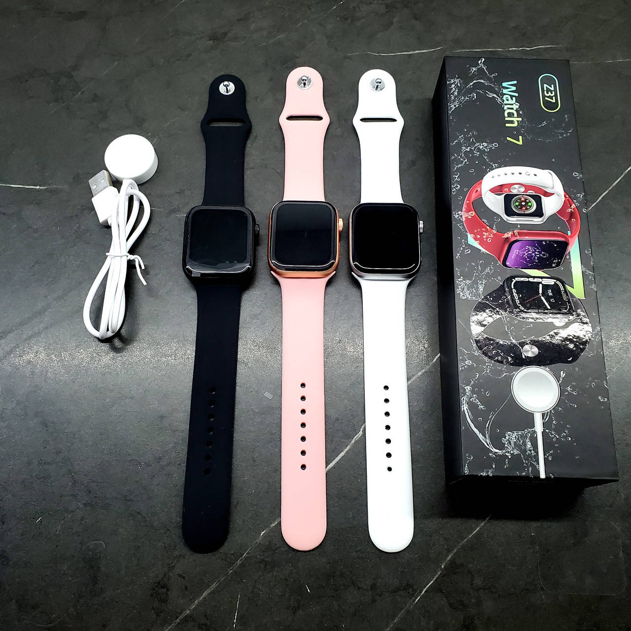 

Умные смарт часы Smart Watch Series 7 Z37, 44 mm Aluminium, голосовой вызов