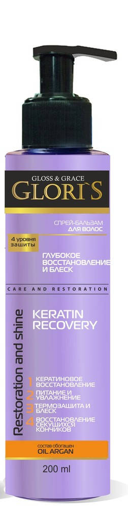 

Крем-бальзам для волос Keratin Recovery