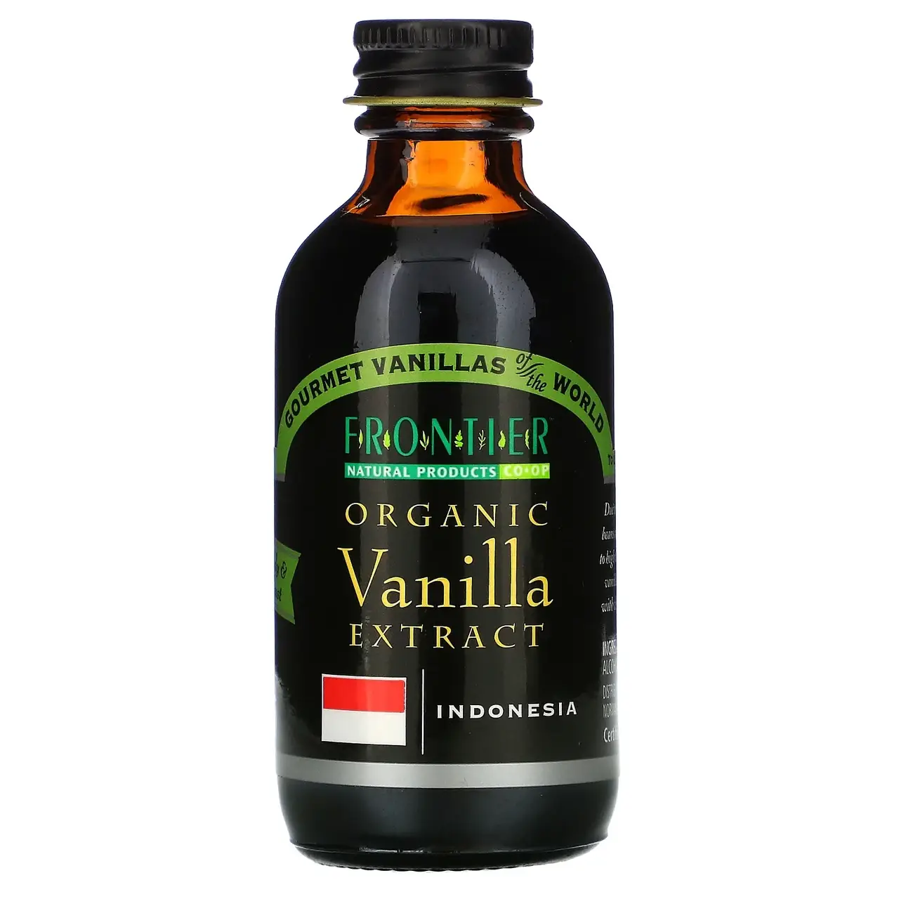 

Frontier Natural Products, Экстракт органической ванили, Индонезия, выращенный на ферме продукт, 2 жидких