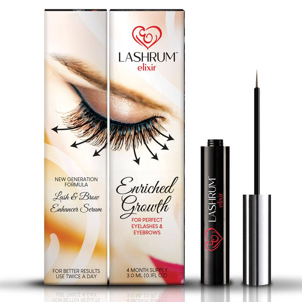 

Lashrum Elixir пептидная сыворотка для роста ресниц и бровей
